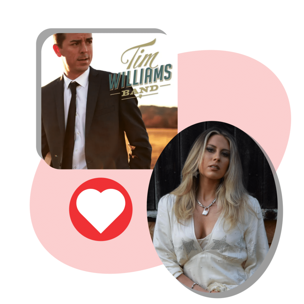 Tim Williams and Megan Knight